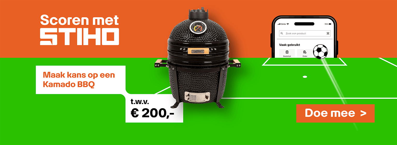 Scoor een Kamado BBQ bij Stiho