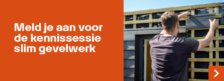 Meld je aan voor de kennissessie slim gevelwerk