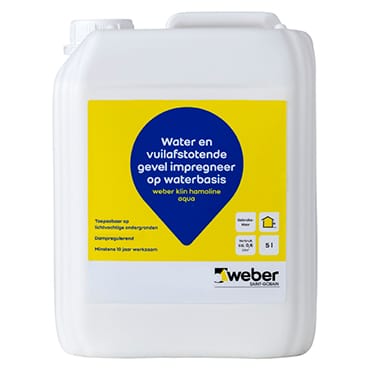 Weber.Klin hamoline aqua gevelimpregneer