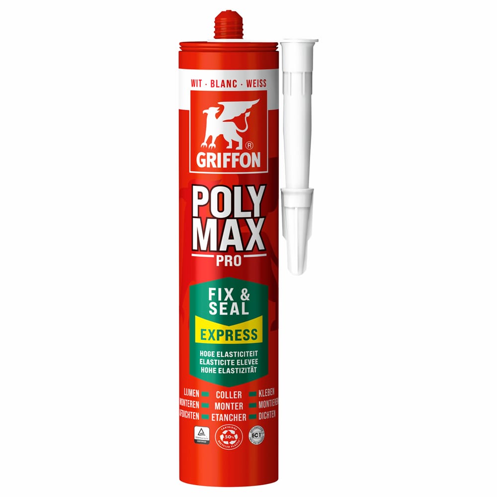 Griffon PolyMax Fix&Seal express | Stiho.nl Griffon PolyMax Fix&Seal express