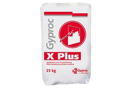 Gyproc x plus spuitgips
