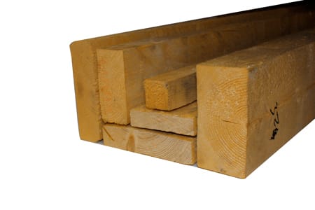 Vuren B ruw 44x125mm FSC