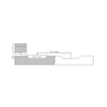 Vuren gekeept gewolmaniseerd 34x45mm FSC product photo