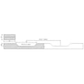 Vuren gekeept gewolmaniseerd 21x45mm FSC product photo