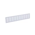 Plintrooster aluminium product photo