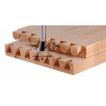Festool zwaluwstaartfrees HW S8 D14,3