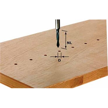 Festool doorgangsboor HW S8 D5/30