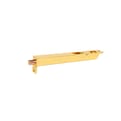 Bascule kantschuif messing product photo