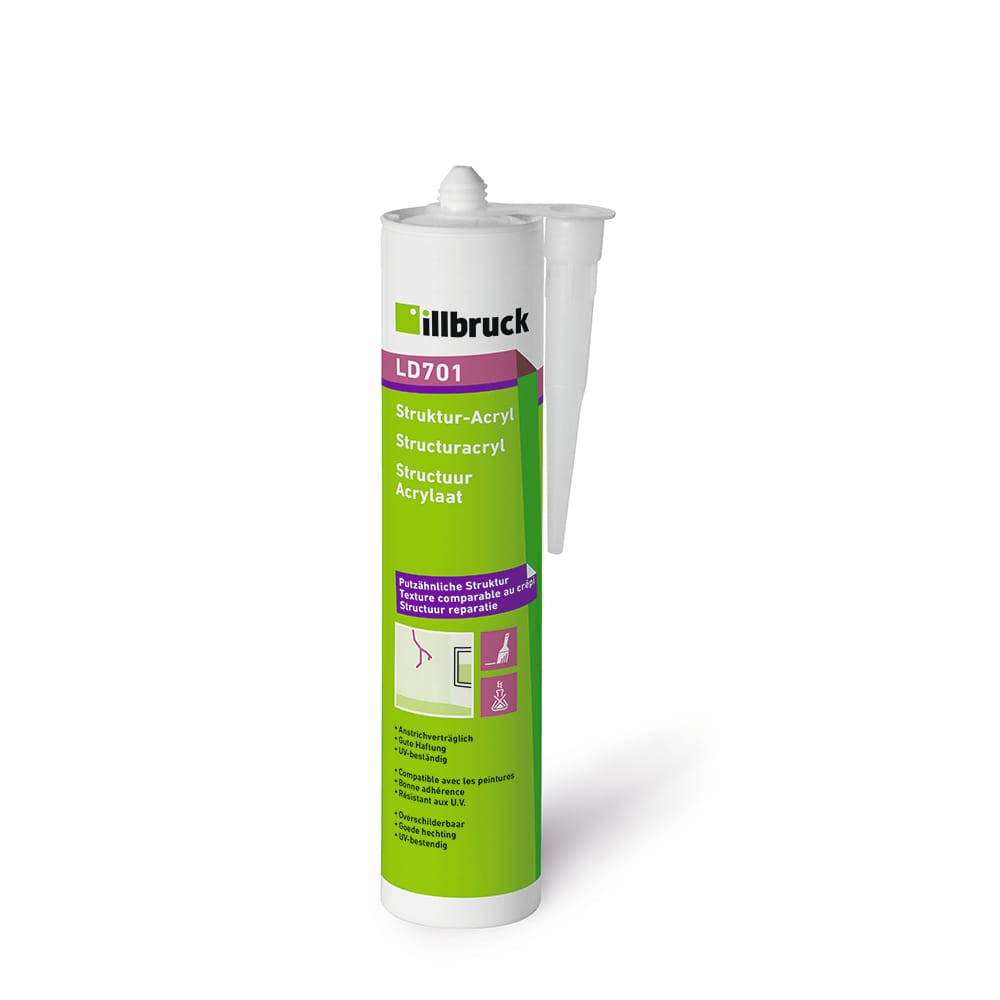 Illbruck structuurspray LD701 wit
