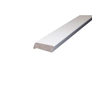 Meranti neuslat wit sponning 40mm FSC