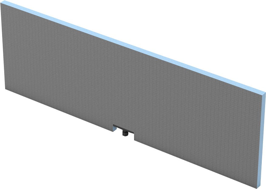 Wedi douchebakelement 90x20cm