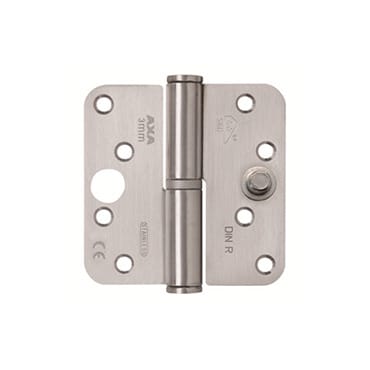 AXA kogelstiftpaumelle rond RVS 89x89 | Stiho.nl AXA kogelstiftpaumelle rond RVS 89x89
