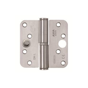 AXA kogelstiftpaumelle rond RVS 89x89 | Stiho.nl AXA kogelstiftpaumelle rond RVS 89x89