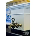 Grenen kooflijst lambri wit 40x55mm FSC product photo