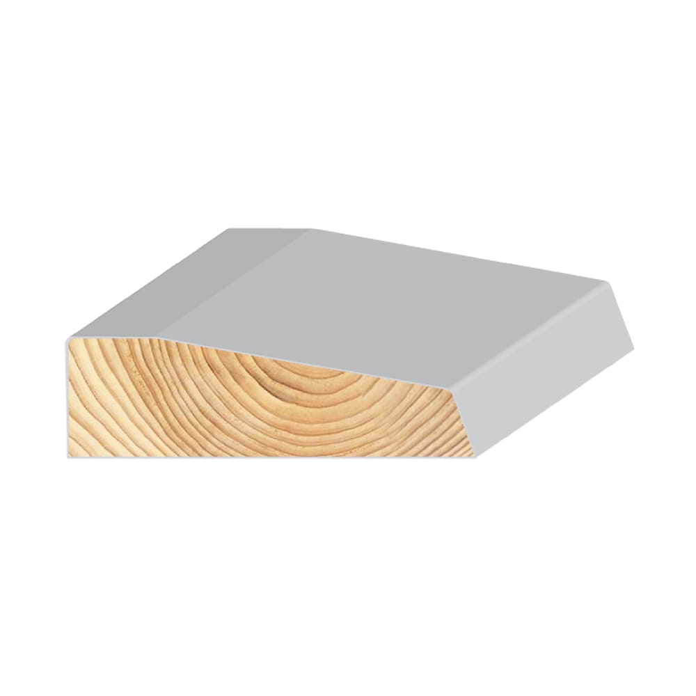 Grenen neut wit 30x102mm 120cm