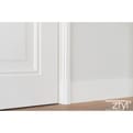 Grenen koplijst wit 18x44mm FSC product photo