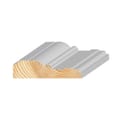 Grenen ruiterlijst wit 26x100mm FSC product photo