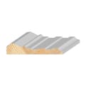 Grenen tandlijst wit 25x130mm FSC product photo