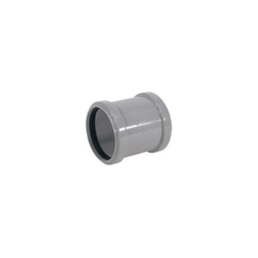Overschuifmof PVC 2x manchet