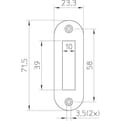 Nemef sluitplaat PA1256/17 product photo