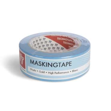 Maskingtape washi gold blauw 38mm