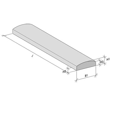 Holonite rolstoeldorpel antraciet 100cm | Stiho.nl Holonite rolstoeldorpel antraciet 100cm