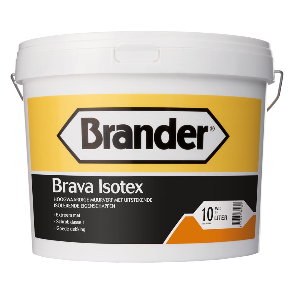 Brander Brava Isotex muurverf wit