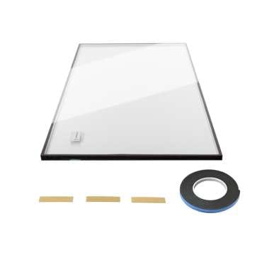 Blank iso glas 3.3.1 gehard 578x1733mm