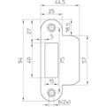 Nemef sluitplaat P635/12 product photo