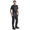 Bl&aring;kl&auml;der werkbroek denim X1900 zwart product photo