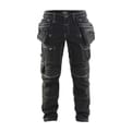 Bl&aring;kl&auml;der werkbroek denim X1900 zwart product photo