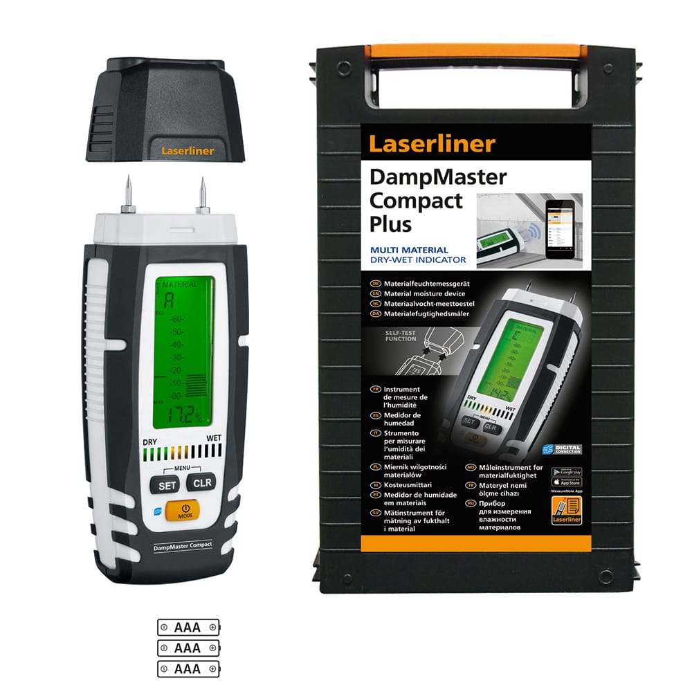 Laserliner DampMaster Compact Plus | Stiho.nl Laserliner DampMaster Compact Plus