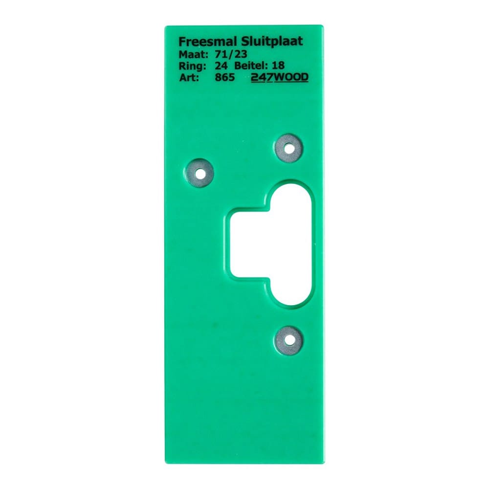 247wood freesmal sluitplaat 71x23 | Stiho.nl 247wood freesmal sluitplaat 71x23
