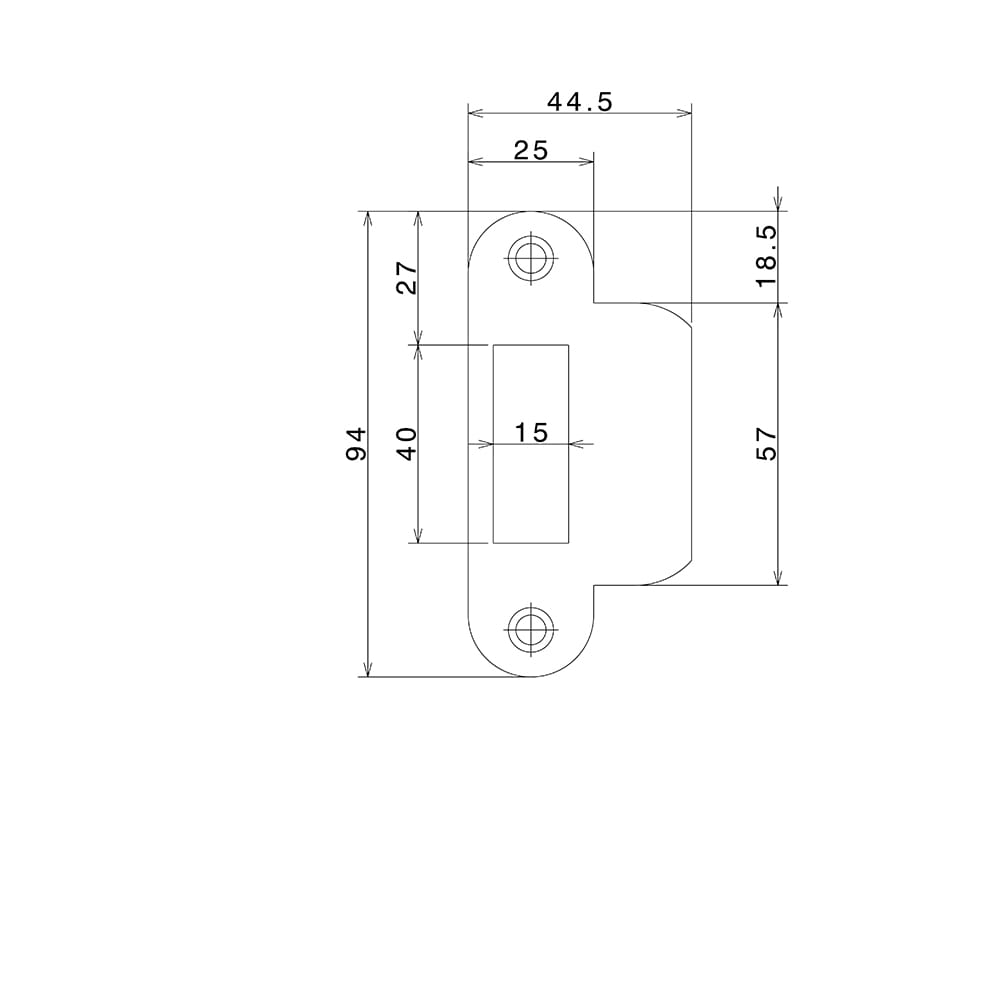 Nemef sluitplaat P635/17