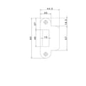 Nemef sluitplaat P635/17 product photo