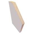 Aluplex deurplaat mdo ingroefbaar 40mm product photo