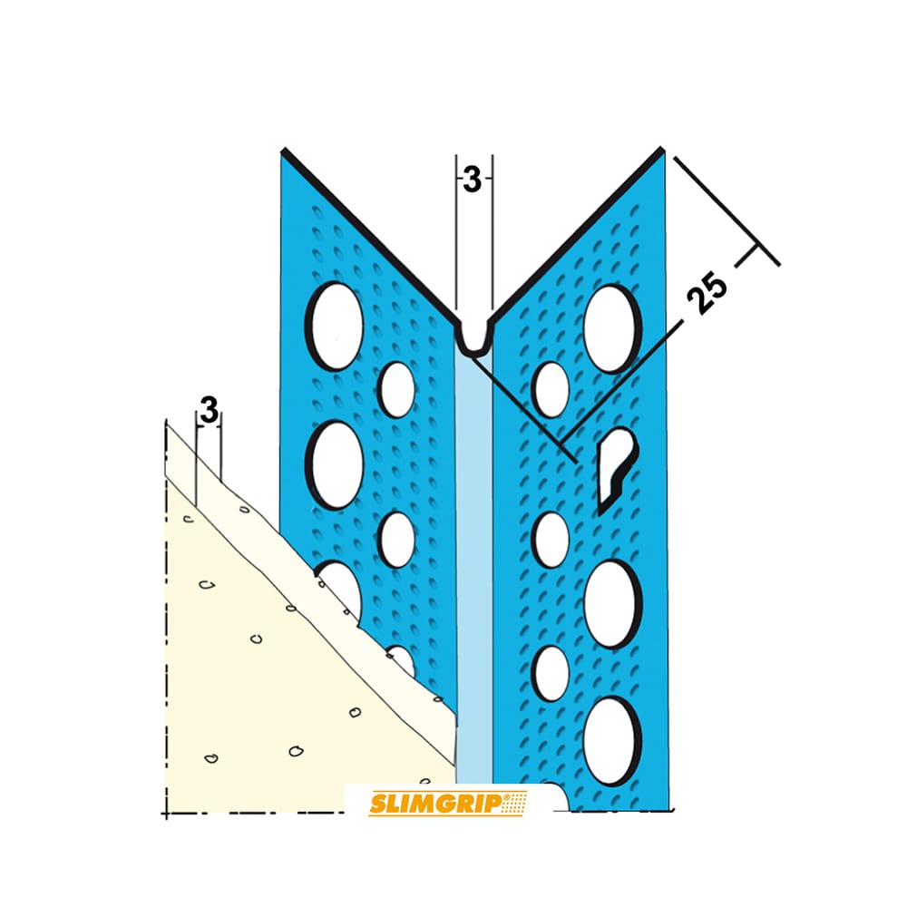 Hoekbeschermer Slimgrip 1033 3mm