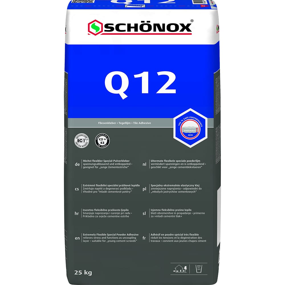 Schonox Q12 Hybride poedertegellijm