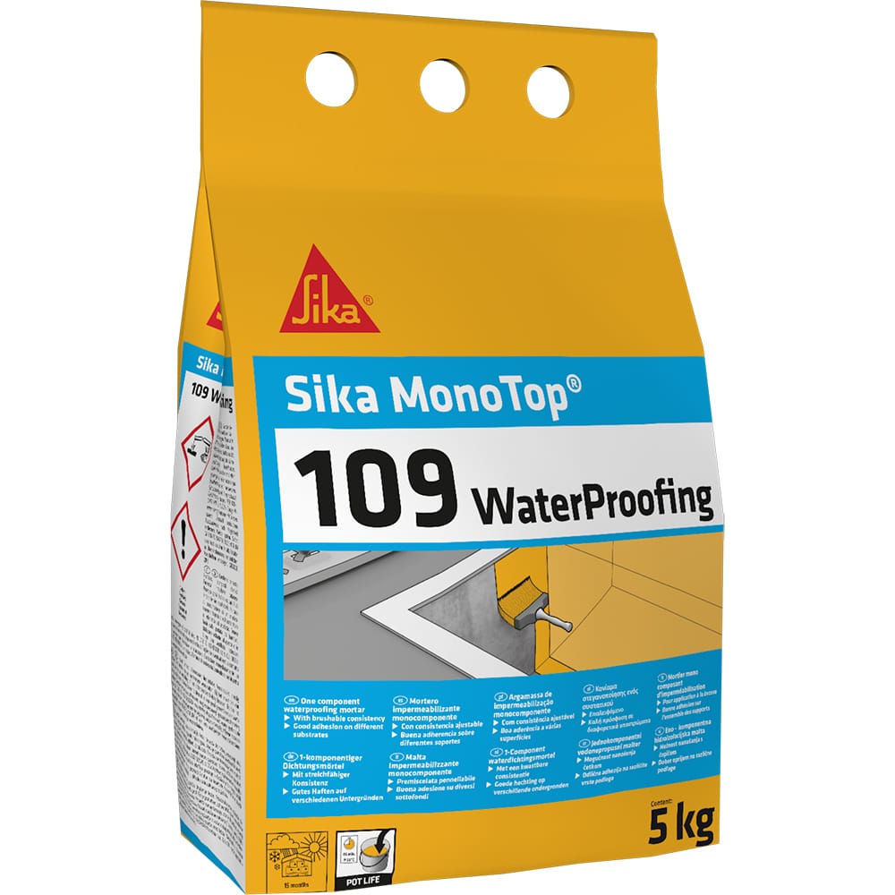 Sika Monotop-109 waterdichtingsmortel | Stiho.nl Sika Monotop-109 waterdichtingsmortel