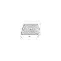 Vuren 1z schuin gewolm zwart 28x45mm FSC product photo