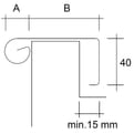 Rheinzink Quick-Fix Deklijst 3mtr product photo
