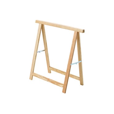 Erro schraag vuren hout 75x75cm
