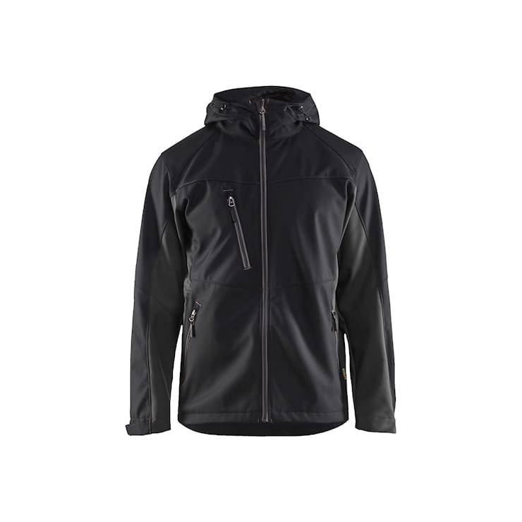 Bl&aring;kl&auml;der softshell jack zw/gr