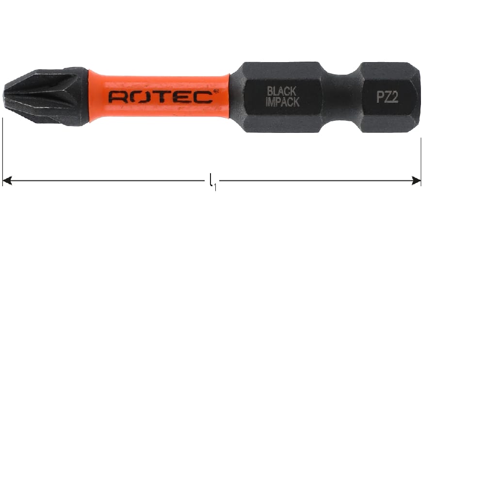 Rotec schroefbit IMPACT Basic | Stiho.nl Rotec schroefbit IMPACT Basic