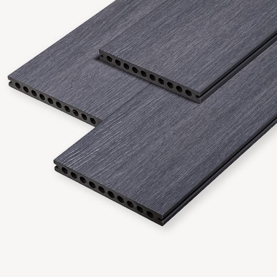 WPC Fiberdeck hol Dark Grey FSC | Stiho.nl WPC Fiberdeck hol Dark Grey FSC