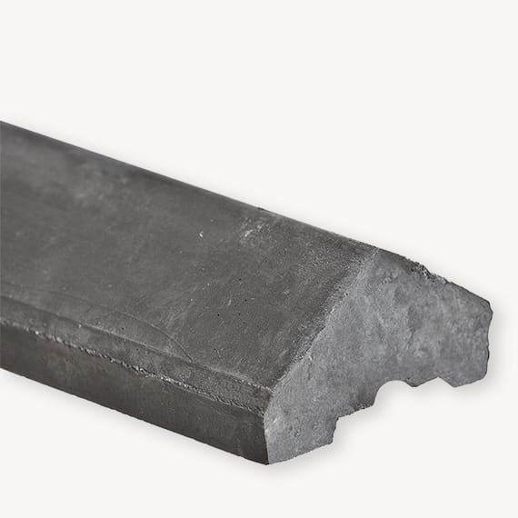 Beton afdekkap antraciet