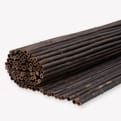 Tuinscherm bamboemat zwart product photo