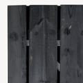 Tuindeur Solide grenen RAL9005 product photo