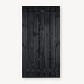 Tuindeur Solide grenen RAL9005 product photo