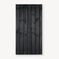 Tuindeur Solide grenen RAL9005 zwart product photo
